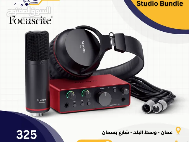 Focusrite Scarlett Solo Bundle 4th Generation