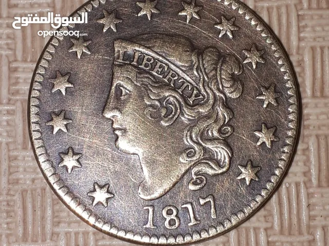 السلام عليكم سنت 1817 للمهتمين في جمع النوادر التسليم في الاردن او اذا في مندوب للمشتري في الاردن