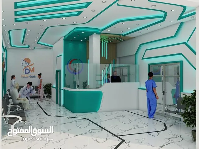 ديكور المستشفى،المراكز الصحية،العيادات،المرافق،الاستقبال،صالة الانتظار،الاشعة،الملاحظة،