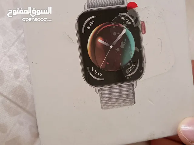 ساعة هواوي فيت 3 اصليه ومستعمل قليل نوع سوار قطني مريح بلبس