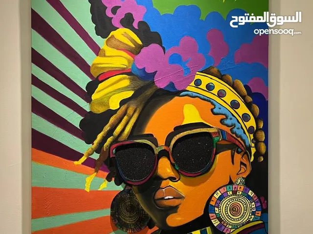 Pop Art Painting - Handcrafted Wall Decor