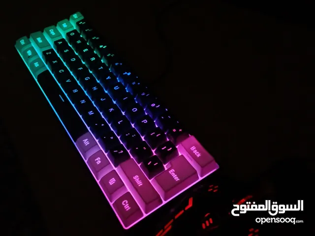 Gaming PC Gaming Keyboard - Mouse in Al Sharqiya