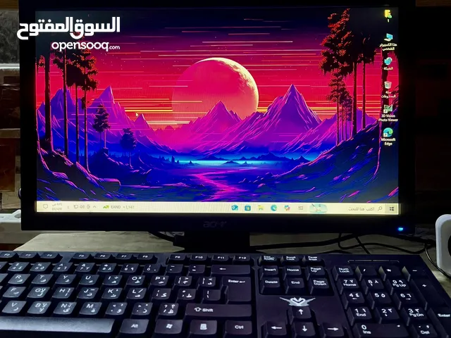 كمبيوتر علي كرت شاشة وكالة بسعر مناسب