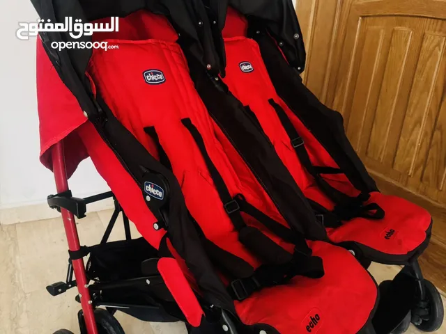 عرباية للبيبي وللتؤام شبه جديدة متوفر اكثر من ماركة وبحالة شبه جديدة
