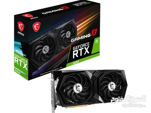 GeForce RTX 3050 GAMING X 8G كرت شاشة مقطوع من سوق
