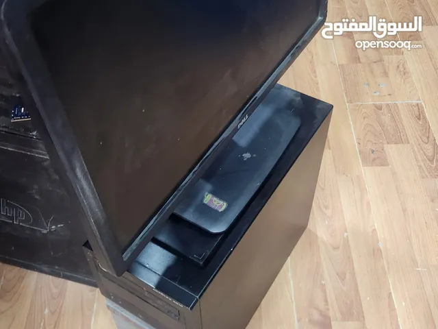 جهاز مكتبي DELL كامل بجميع ملحقاته شاشة 24