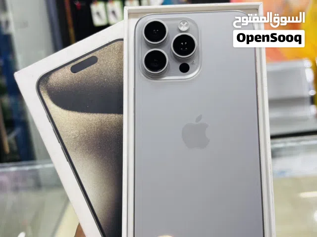 iPhone 15 Pro Max, 256gb Natural Titanium Arabic