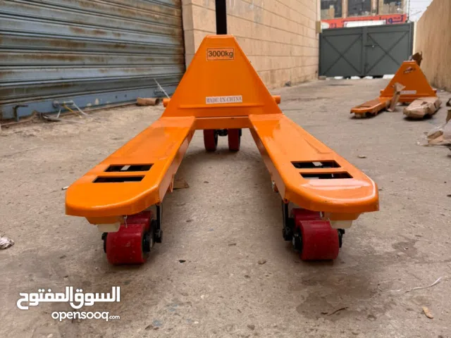 جك طبالي 3 طن (عجل أحمر PU) - هادئ وقوي للأرضيات الناعمة!