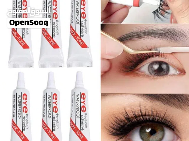 تخفيض50% لازق الرموش الصناعيه لا يوجد اي ضرر حطيه وانتي مرتاحه