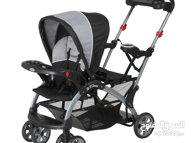 عرباية اطفال لطفلين sit and stand stroller