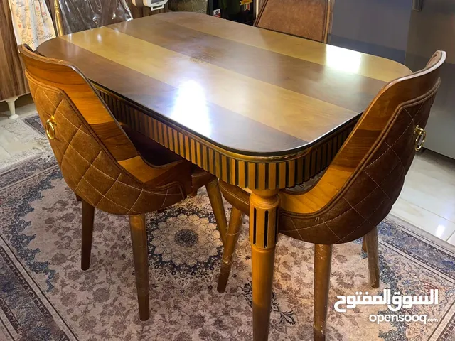 ميز طعام خشب زان
