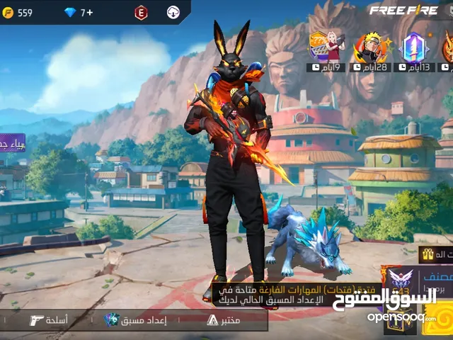 Free Fire Accounts and Characters for Sale in Zarqa