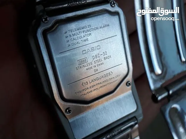 ساعه كاسيو ديجيتال بطاريه 10 سنوات