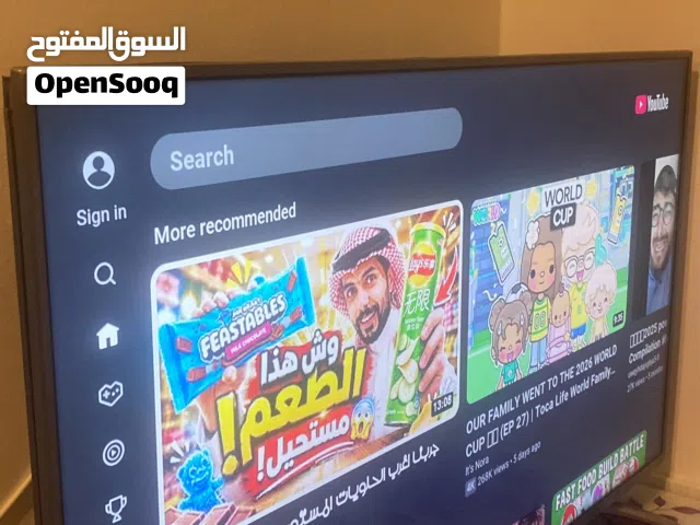 تلفزيون ذكي للبيع مستعمل