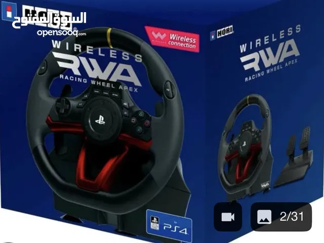 ستيرنق موثق من بليستيشن HORI Wheel Apex وارد هولندا استخدام جدا خفيف بسعر مغري جدا