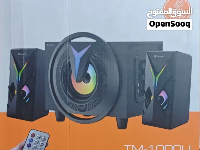 سستم صوت (سبيكرات + ساب ووفر) Kisonli TM-1000U بحالة ممتازة للبيع