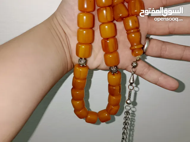 سبحه سندلوس حبه كبيره لون مشمشه بالصلاه على النبي قديمه سعر 500 الف