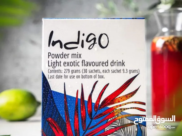 مشروب الطاقة الطبيعي الانديجو