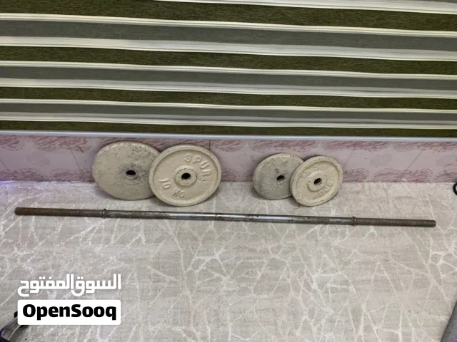 بار طول 180 سمك 3 cm + اقراص زوج 10kg+ زوج 5kg