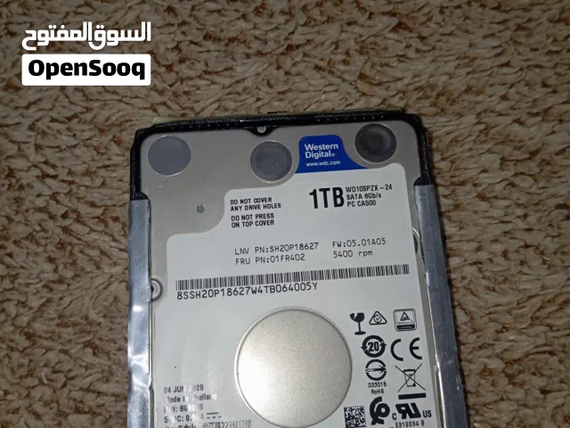 HDD 1TB يركب على البي سي ولاب توب وبلاي ستيشن 4
