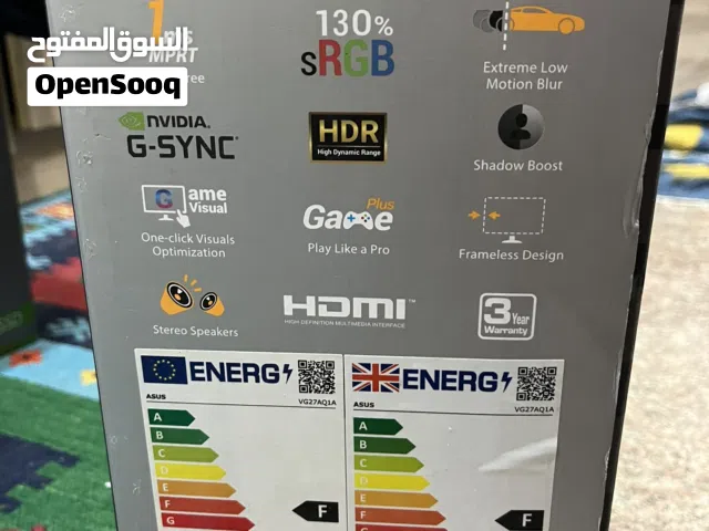 شاشة اسوس + يوبي اس