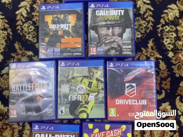 بلستيشن 4 سليم مستعمل للبيع نظيف و مافيه مشاكل مع جميع ملحقاته