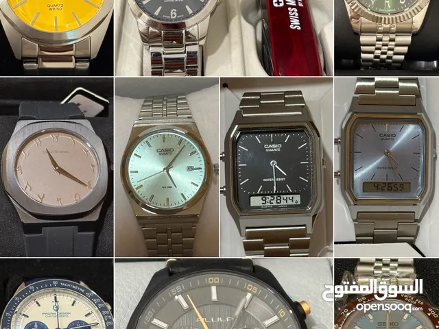 20 Watches For Sale - Citizen Bentley Swiss Military Seiko Casio Pagani Design Fitron Benyar