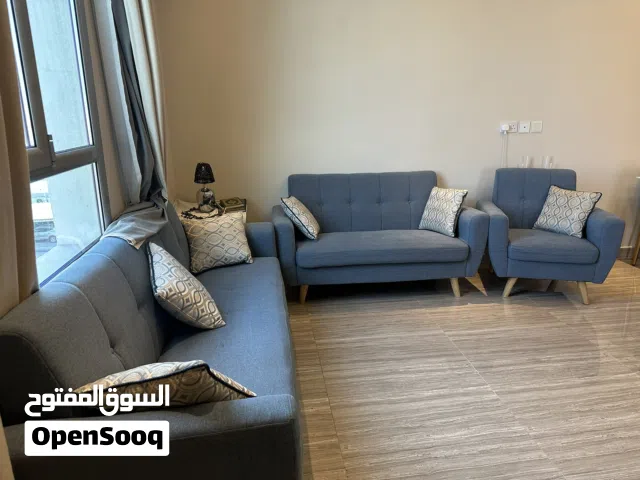 طقم كنب شبه الجديد نظيف جدا