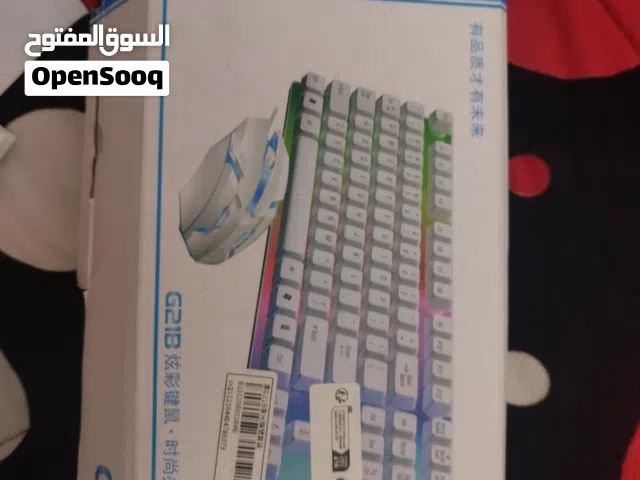 كيبورد مع ماوس مع الوان إضاءة