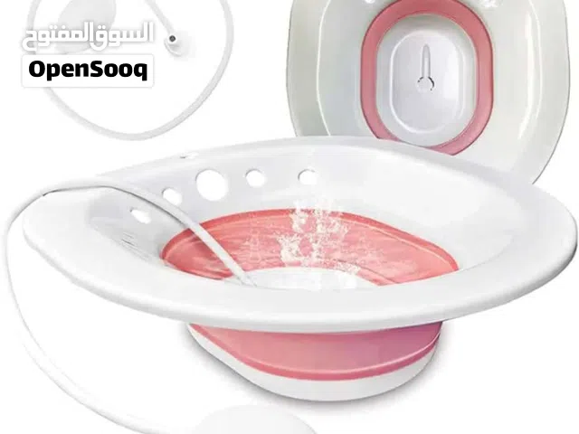 مغطس طبي للبواسير لون أخضر والعمليات مع مضخة ماء يدوي  مغطس طبي بلاستيكية للبواسير وما بعد الولادة