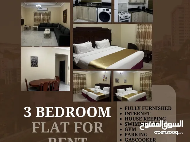 3 Bedroom Fully Furnished flat for rent with unlimited Ewa BD 450
