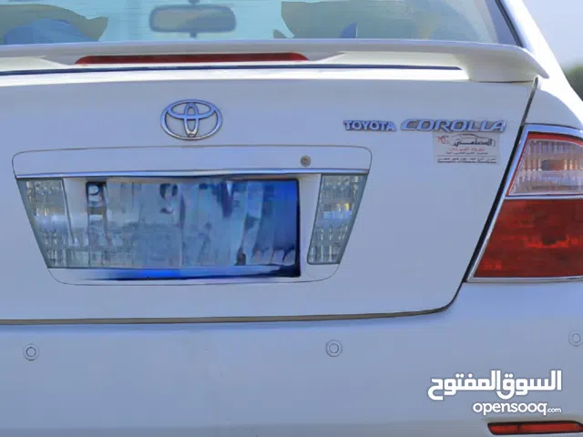 سياره كورلا شمطه موديل 2007 مكينه 18 جير عادي ماشي 80 الف اصفار  مكينه مختم اسبيت مختم بودي وكاله