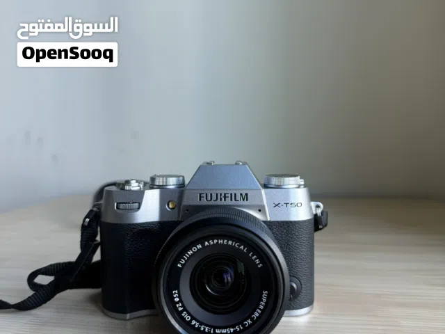Fujifilm XT50 series mirrorless camera with 15-45mm lens