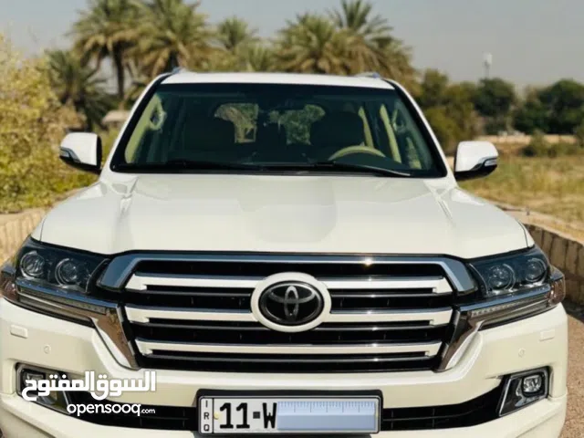 لاندكروز 2017 وايت ادشن رقم بغداد نظيفه