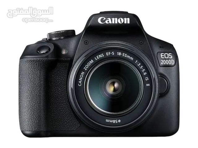 كاميرا CANON 2000D مع عدسة اضافية 75-300