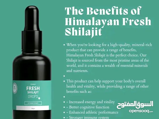 Himalayan fresh shilajit 30 Ml organic purified cash on delivery