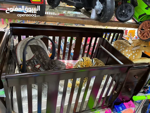 سرير بيبي خشب صولد