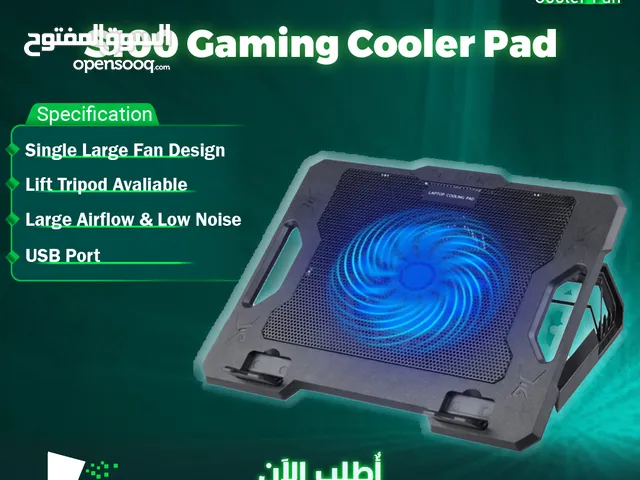 مروحة تبريد جيمنغ قاعده مراوح لابتوب تاب S100 Cooling Pad