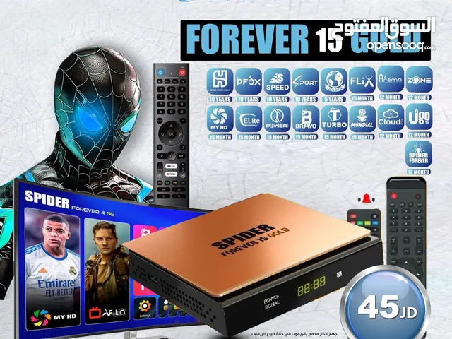 سبايدر فورايفر 15 جولد Spider Forever 15 Gold 5G الجديد كليا فقط