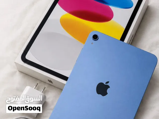 آيباد أبل الجيل 11 مستعمل بحالة ممتازة 10.8 إنش و128 جيجابايت معالج A16 مع الكرتونة والشاحن