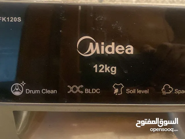 غساله اتوماتيك ميديا 12 كيلو استعمال 3 اشهر توصيل جميع مناطق المملكه
