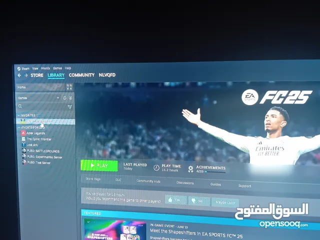 لعبه فيفا 25 ع البيسي بحساب ستيم متوفر جميع الاطوار رسميه