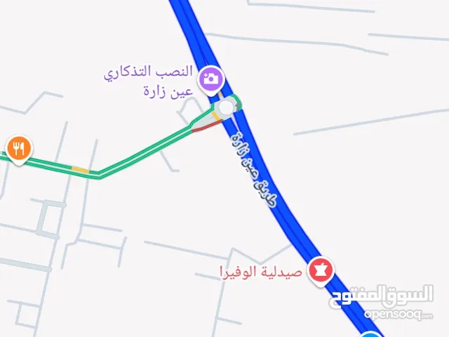هنقر تجاري حديث أصفار 4سرانتيات 500م للإيجار على رئيسي طريق عين زارة الجديدة النصب التذكاري