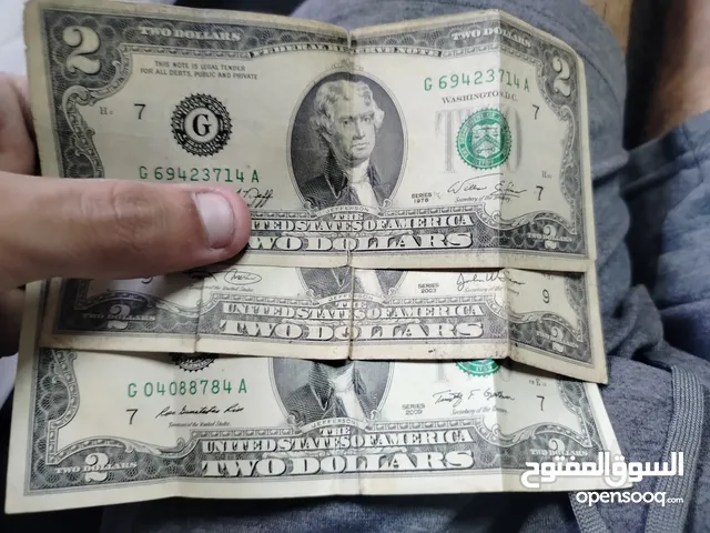 عملات فئه 2 دولار