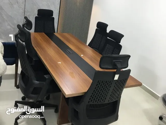 طاولة الاجتماعات وغرف العمل قياس مترين خشب لامينيت 18ملم مستورد مكفول الان بأفضل الأسعار