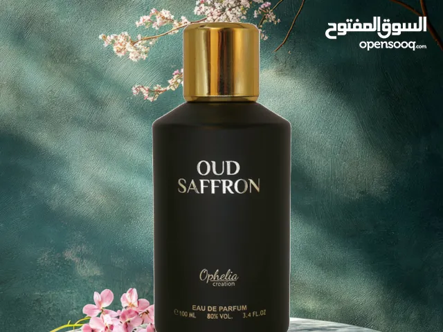 Oud Saffron Perfumes for Men and Women (100ml) Long Lasting Fragrance with Blend of Woody Oud and S