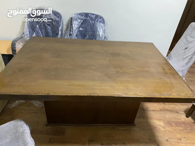 طاولة سفرة خشب زان ثقيلة