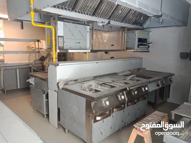 Steel kitchen equipments