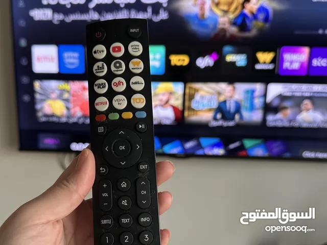 Hisense 55Inch 4K UHD, Smart TV, Black (2024)