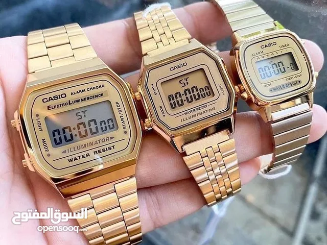 ساعة كاسيو العتيقة الأصلي للبيع